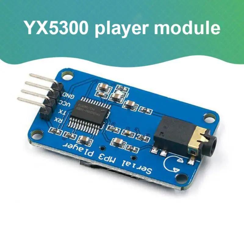 YX5300  ÷̾  UART TTL   MP3 ÷̾  , MP3/WAV SD SDHC ī, AVR ARM PIC 3.2-5.2V DC 